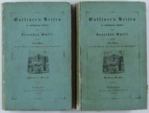 Gulliver's Reisen in unbekannte Länder., Aus dem Englischen neu übersetzt von Fr. Kottenkamp. Nebst einer Notiz über J. Swift, nach Walter Scott, von […]