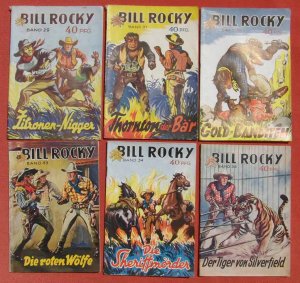 35 x Bill Rocky. Romanhefte-Serie 1950-1954. Kauka-Verlag / Pabel-Verlag. Diese Partie besteht aus 35 verschiedenen Einzelheften, wie hier zu sehen. Überwiegend […]