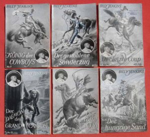 Archivhefte-Sammlung „Billy Jenkins“ 55 x Einzelhefte. Originalhefte der klassischen Romanhefte-Wildwest-Serie aus dem Uta-Verlag / Pabel-Verlag. Serie […]