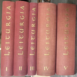 gebrauchtes Buch – Leiturga- Handbuch des Evangelischen Gottesdienstes (Band I - V)