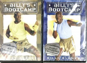 2 neuwertige DVDs: Billy's Bootcamp - Basic Training + AB (Workout)