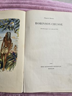 antiquarisches Buch – Daniel Defoe – Robinson Crusoe