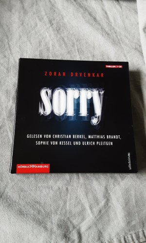 gebrauchtes Hörbuch – Zoran Drvenkar – Sorry