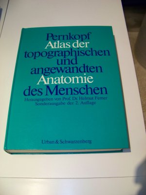 Pernkopf Atlas der topographischen & angewandten Anatomie Band 1 und 2 komplett