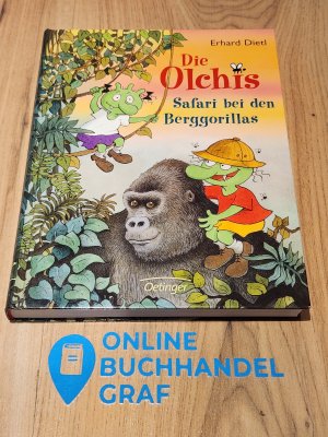 gebrauchtes Buch – Erhard Dietl – Die Olchis - Safari bei den Berggorillas