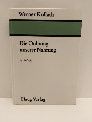 Die Ordnung unserer Nahrung