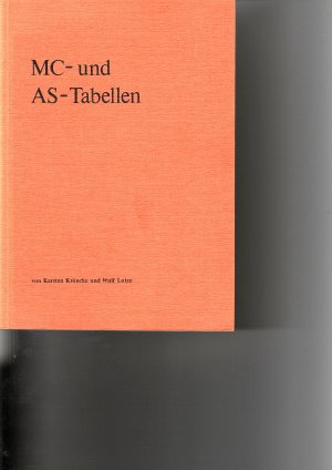 Medium coeli und Aszendent - Tabellen