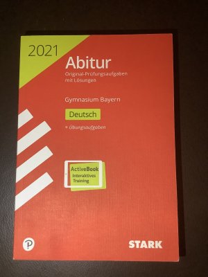 gebrauchtes Buch – STARK Abiturprüfung Bayern 2021 - Deutsch