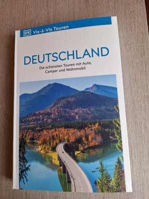 gebrauchtes Buch – Jürgen Scheunemann, Barbara Rusch – Vis-a'-Vis Deutschland - die schönsten Touren mit Auto, Camper und Wohnmobil *NEU*