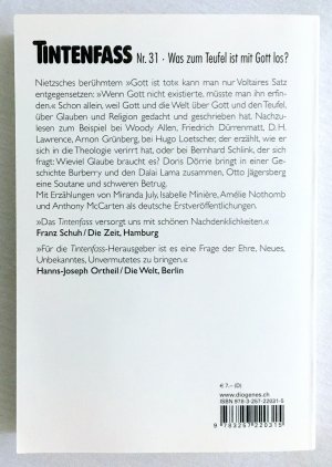 gebrauchtes Buch – Woody Allen u – Tintenfass Nr. 31: Was zum Teufel ist mit Gott los? Sinnstiftendes und Übersinnliches. - Das Magazin für den überforderten Intelektuellen. -