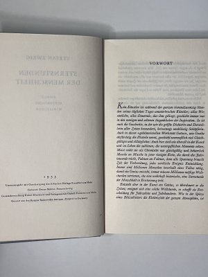 antiquarisches Buch – Stefan Zweig – Sternstunden der Menschheit - 12 historische Miniaturen