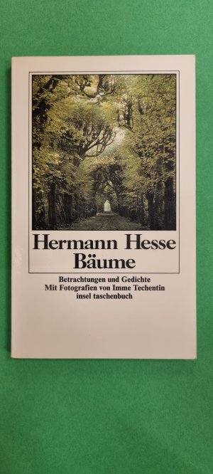 gebrauchtes Buch – Hermann Hesse – Bäume - Betrachtungen und Gedichte