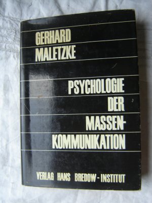 Psychologie der Massen-Kommunikation