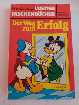 gebrauchtes Buch – Walt Disney – Lustiges Taschenbuch LTB Nr. 91 Der Weg zum Erfolg