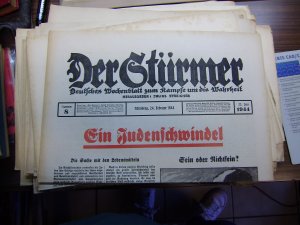 Der Stürmer 24. Februar 1944, Nr. 8, Ein Judenschwindel