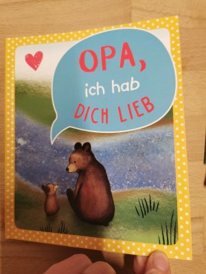 gebrauchtes Buch – Opa, ich hab dich lieb