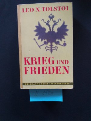 1 dickes Taschenbuch: " Krieg und Frieden " ( Roman in 4 Büchern )