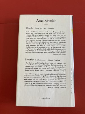 gebrauchtes Buch – Arno Schmidt – Aus dem Leben eines Fauns