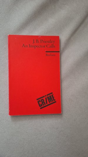 gebrauchtes Buch – Priestley, J. B – An inspector calls - a play in 3 acts