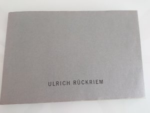 gebrauchtes Buch – Ulrich Rückriem – ULRICH RÜCKRIEM. XX. Biennale Sao Paulo