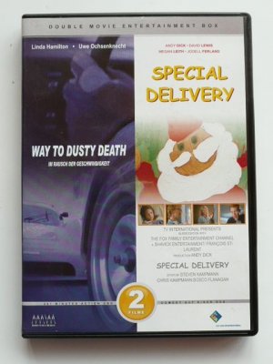 gebrauchter Film – Geoffrey Reeve + Andy Dick – 2 Filme : Way To Dusty Death + Special Delivery