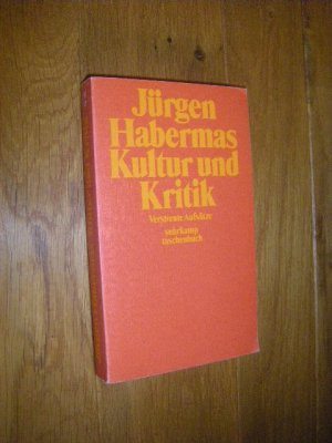 gebrauchtes Buch – Jürgen Habermas – Kultur und Kritik. Verstreute Aufsätze