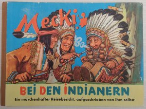 antiquarisches Buch – mecki bei den indianern