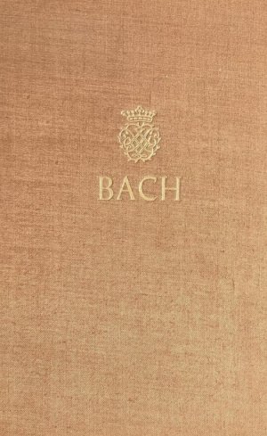 antiquarisches Buch – Johann Sebastian Bach – Festmusiken zu Leipziger Universitätsfeiern