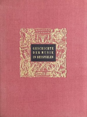 antiquarisches Buch – Arnold Schering – Geschichte der Musik in Beispielen