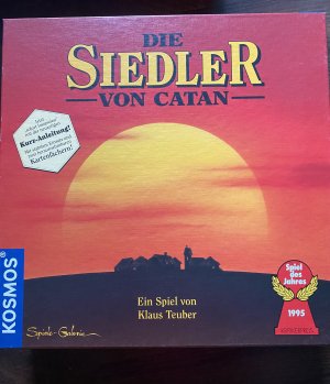 gebrauchtes Spiel – Klaus Teuber – Die Siedler von Catan / Spiel des Jahres 1995 / Holzversion