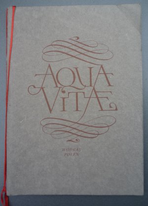 gebrauchtes Buch – Agros – Aqua Vitae - Wodka Albo Gorzalka