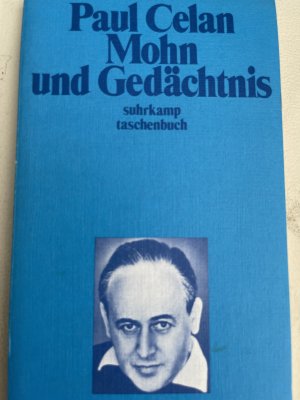 gebrauchtes Buch – Paul Celan – Mohn und Gedächtnis