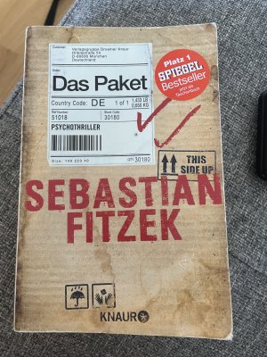 gebrauchtes Buch – Sebastian Fitzek – Das Paket - Psychothriller