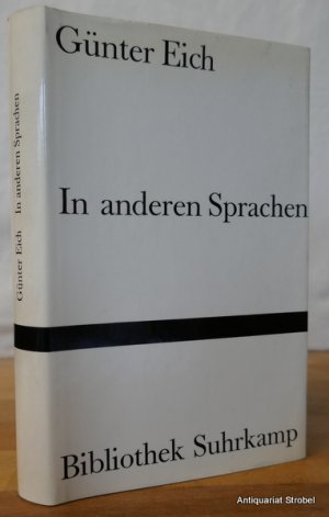 In anderen Sprachen. Vier Hörspiele.