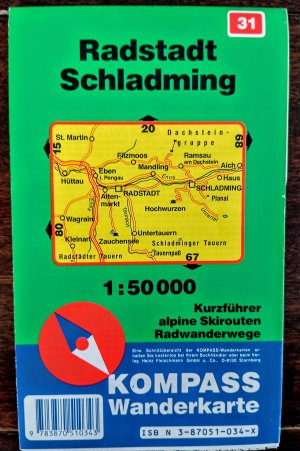 gebrauchtes Buch – KOMPASS-Karten GmbH – Radstadt - Schladming