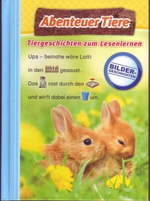 Abenteuer Tiere - Tiergeschichten zum Lesenlernen (Bildergeschichten) Ab 4 Jahre