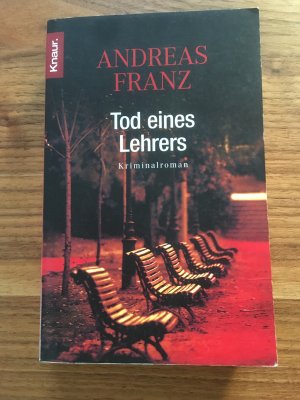 gebrauchtes Buch – Andreas Franz – Tod eines Lehrers