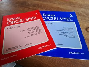 gebrauchtes Buch – Nagel, Willi  – Erstes ORGELSPIEL 1 +2