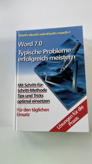 gebrauchtes Buch – Word 7.0 Typische Probleme erfolgreich meistern