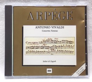 gebrauchter Tonträger – Solisti di Zagreb - Antonio Vivaldi - Concertos Fameux - 1990 Klassik - 1990 m-/vg+ – Antonio Vivaldi - Concertos Fameux - 1990 Klassik - 1990 m-/vg+