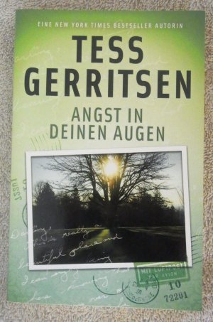 gebrauchtes Buch – Tess Gerritsen – Angst in deinen Augen