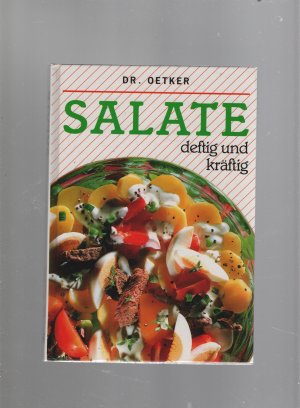 gebrauchtes Buch – Oetker – Salate - deftig & kräftig