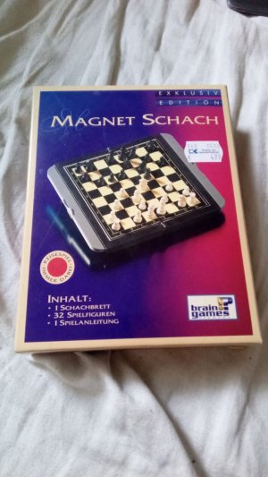 neues Spiel – Magnet Schach  Exklusiv Edition Reise Schach