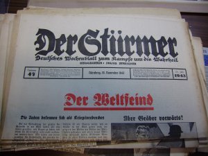 Der Stürmer 18. November 1943, Nr 47, Der Weltfeind