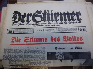 Der Stürmer 16. September 1943, Nr. 38, Die Stimme des Volkes