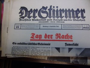 Der Stürmer 09. September 1943, Nr. 37, Tag der Rache