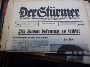 Der Stürmer 19. August 1943, Nr. 34, Die Juden bekennen es selbst!