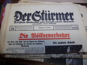 Der Stürmer 22. Juli 1943, Nr. 30, Die Völkerverhetzer