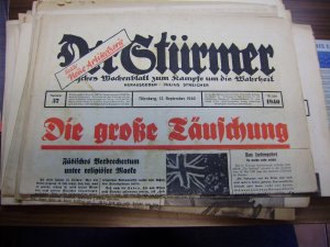 Der Stürmer 12. September 1940, Nr. 37, Die große Täuschung