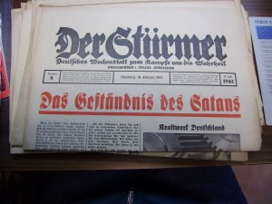 Der Stürmer 19. Februar 1942, Nr. 8, Das Geständnis des Satans